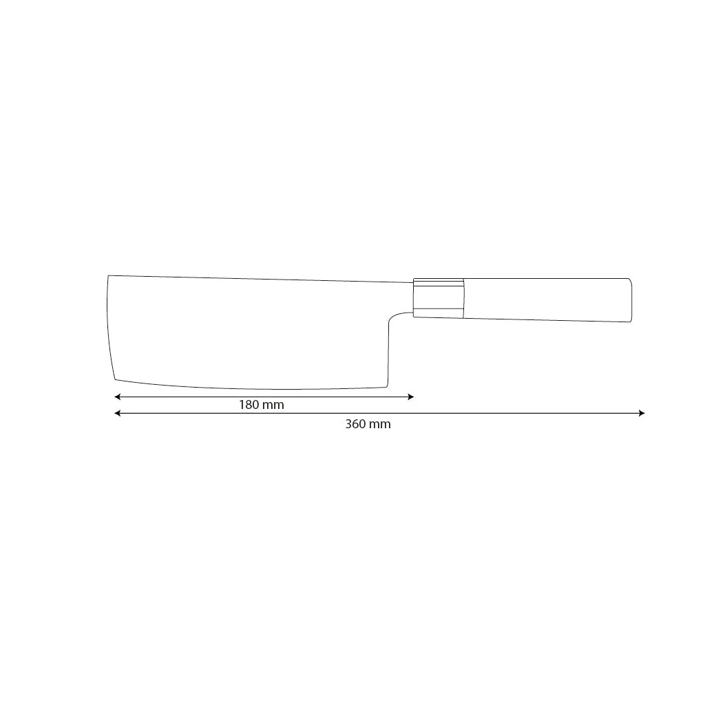 Japanese-Style Chef’s Knife – 7.1 inch (18 cm) Precision Blade - Image 5