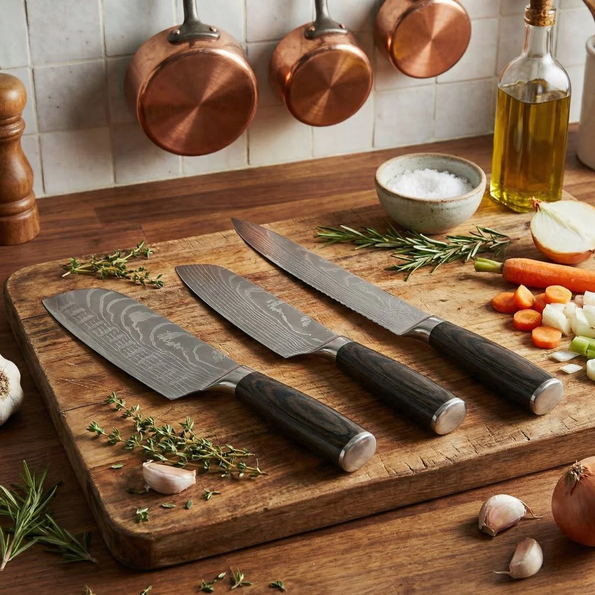 Japanese-Style Knife Set – Precision Collection (7-Piece Set) - Image 7