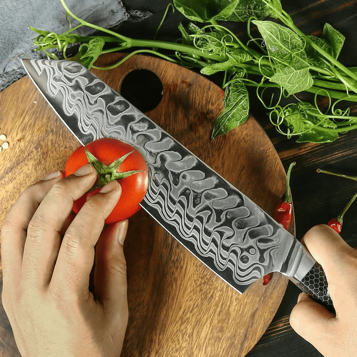 Kiritsuke Knife – 10.6 inch (27 cm) Precision Blade - Image 4